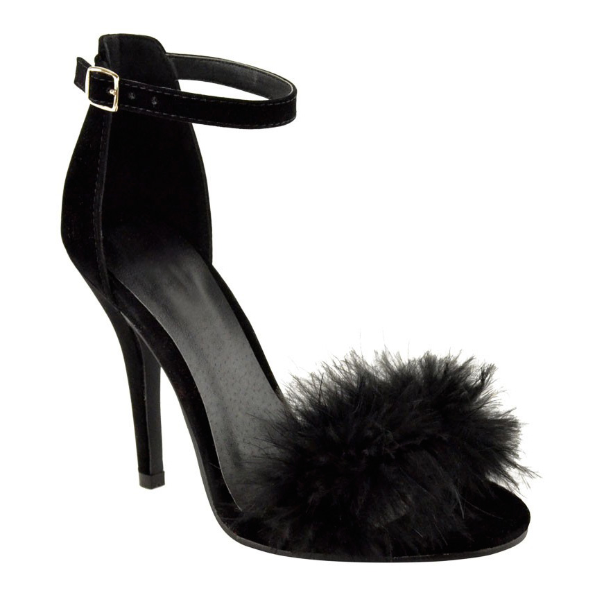 Fluffy High Heels